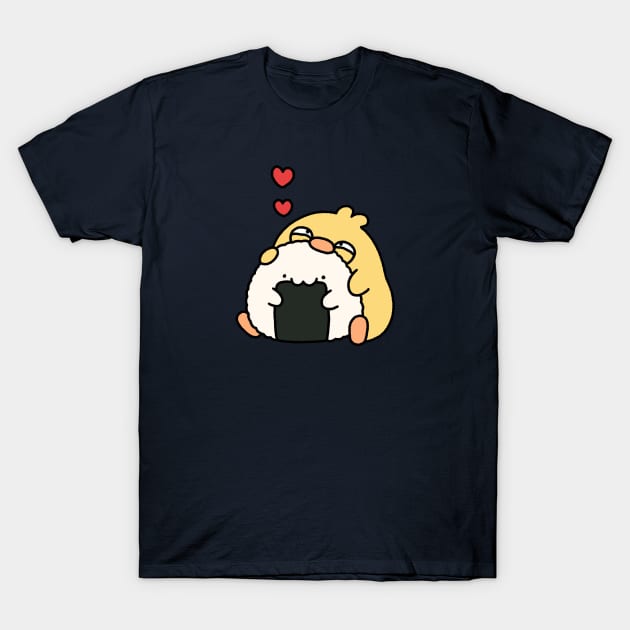 Onigiri Love T-Shirt by KennysGifs